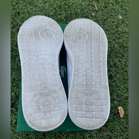 Lacoste White Tennis-Style Sneakers - Picture 3 of 8